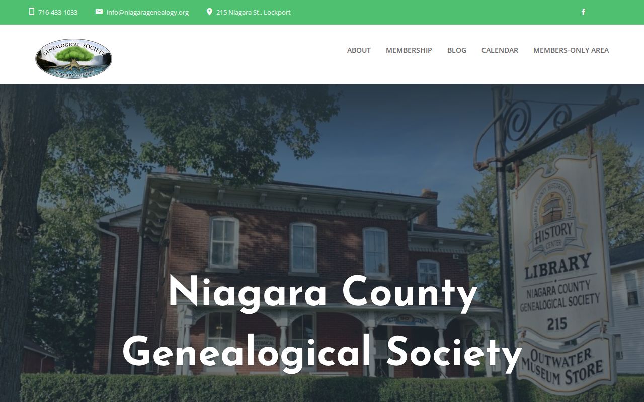 Lockport city directory research at the Niagara County Genealogical Society